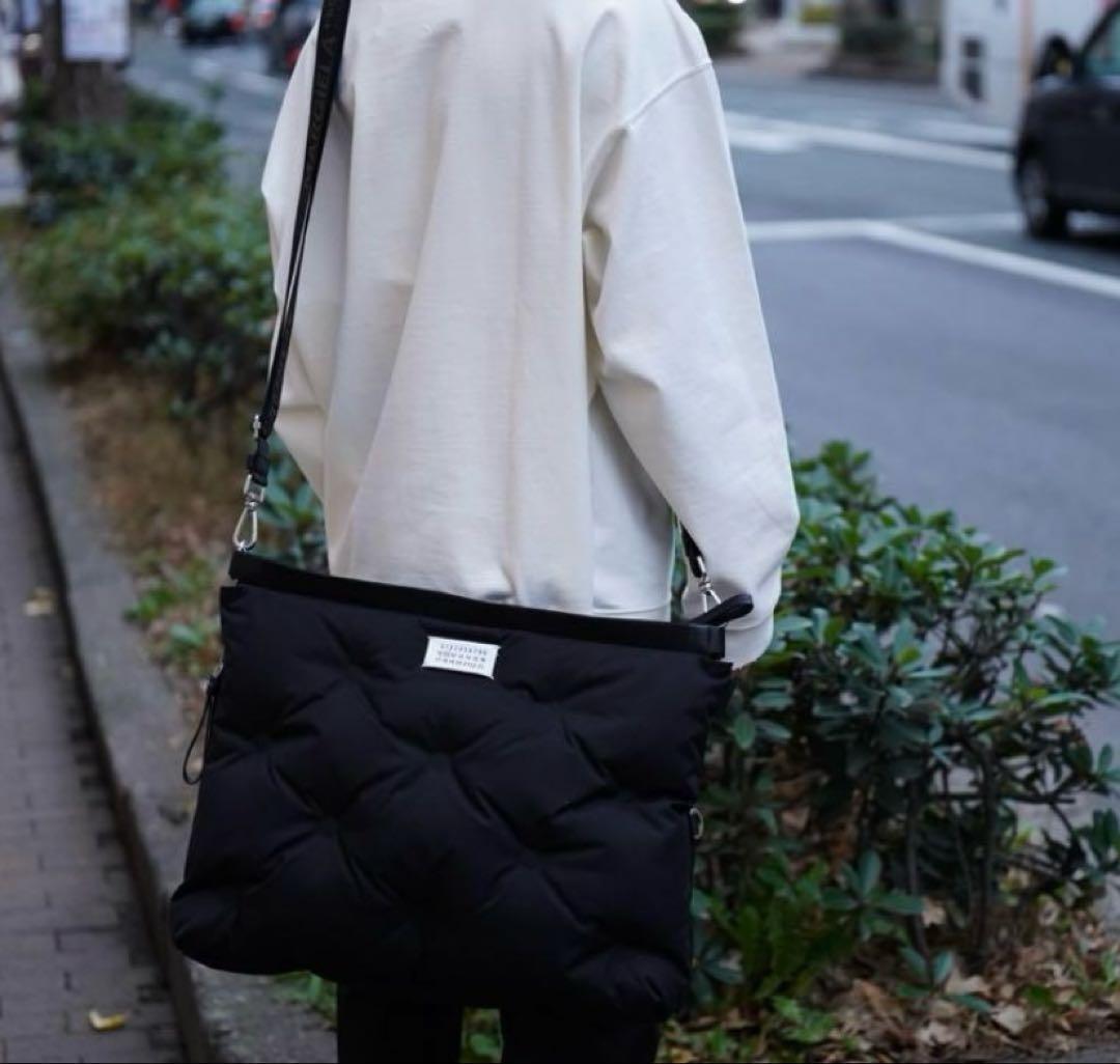 美品✨️メゾンマルジェラ ラージ グラム スリムバッグ ショルダーバッグ