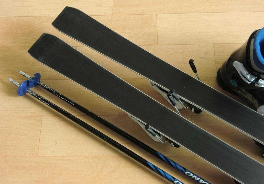 ■■送料無料■OGASAKA■子供用スキーセット■板120■WAX済■■