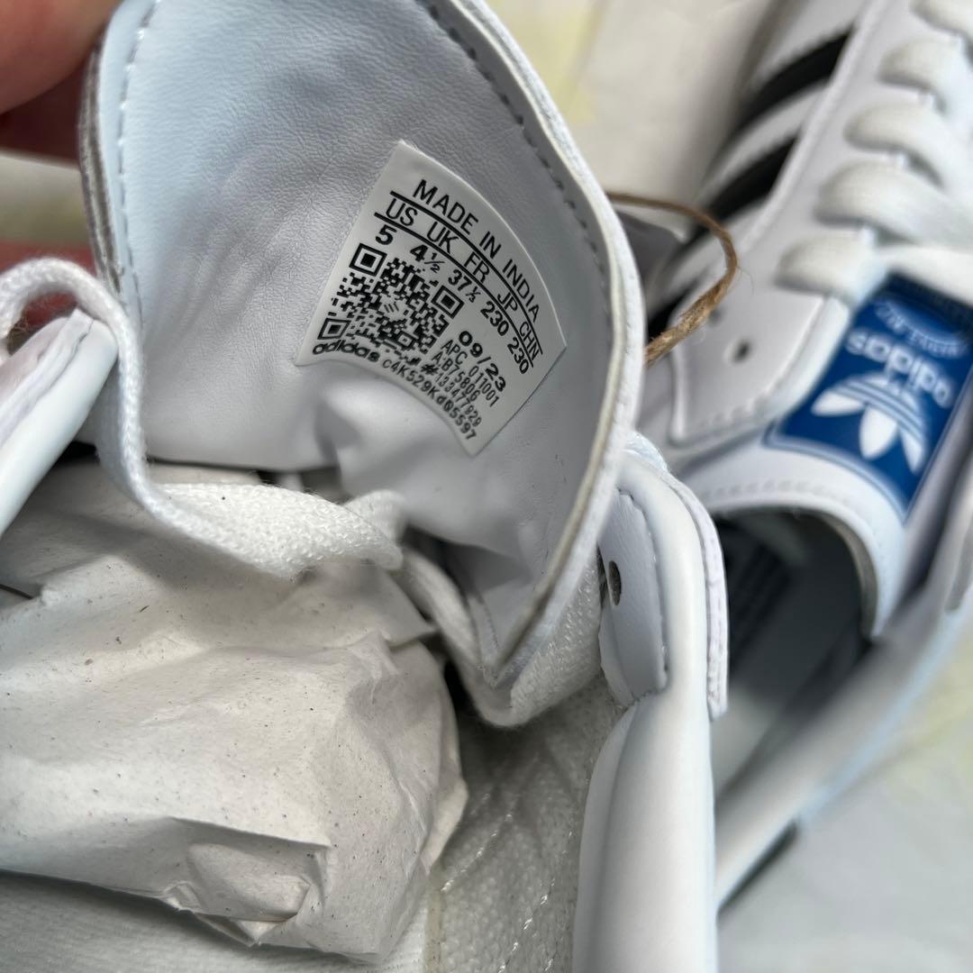 adidas Samba ホワイト　23cm新品