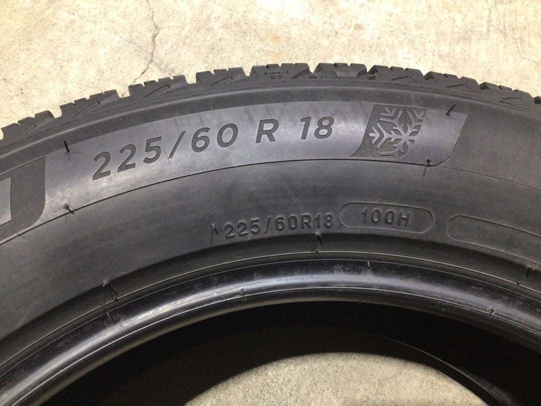 激安 225/60R18 ミシュラン X-ICE スタッドレス 4本 送料込み