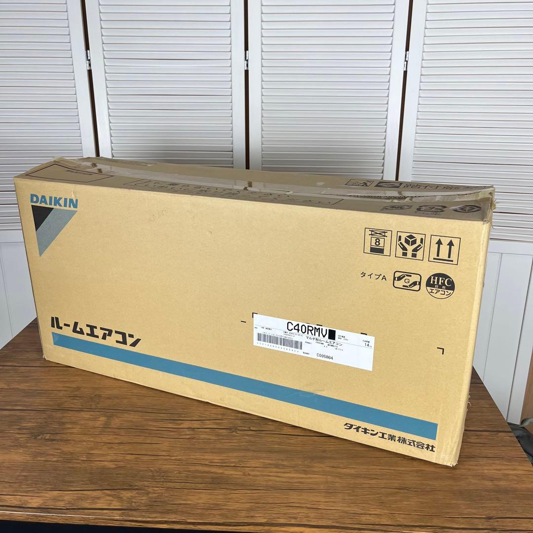 【未使用】ダイキン　ルームエアコン　C40RMV 室内機のみ　②