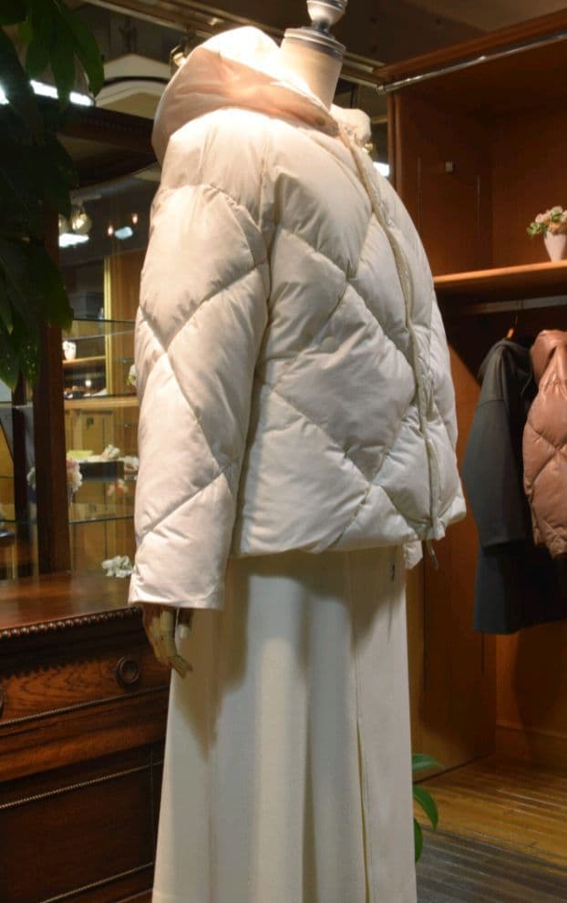 MACPHEE コーティングタイプライター キルティングショートコート