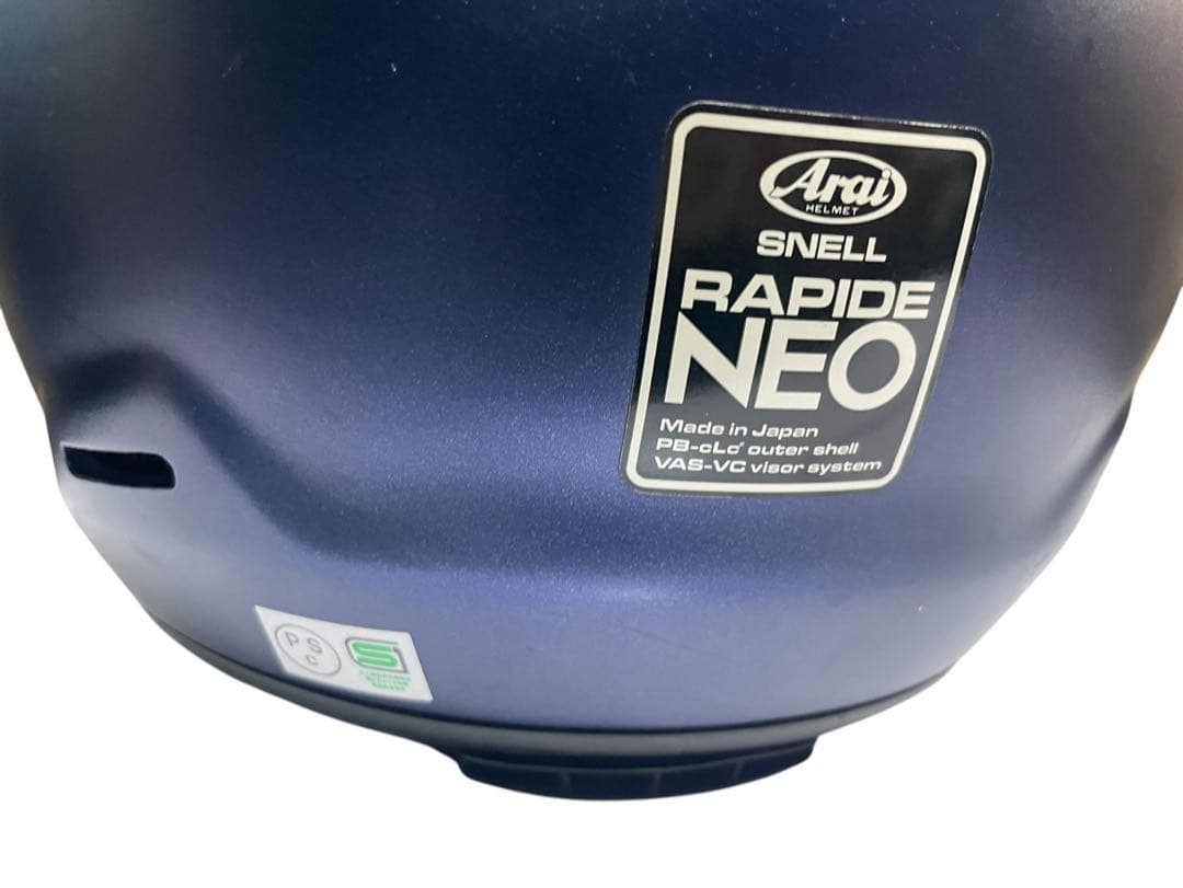 Arai NEO フルフェイスヘルメット クラシックブルー サイズ57•58cm