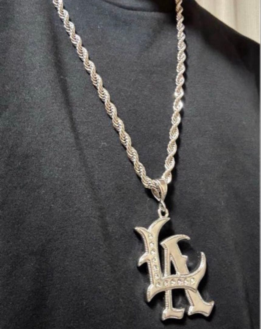 LA ブリンブリン b-boy ロングチェーンネックレス チカーノ アバランチ