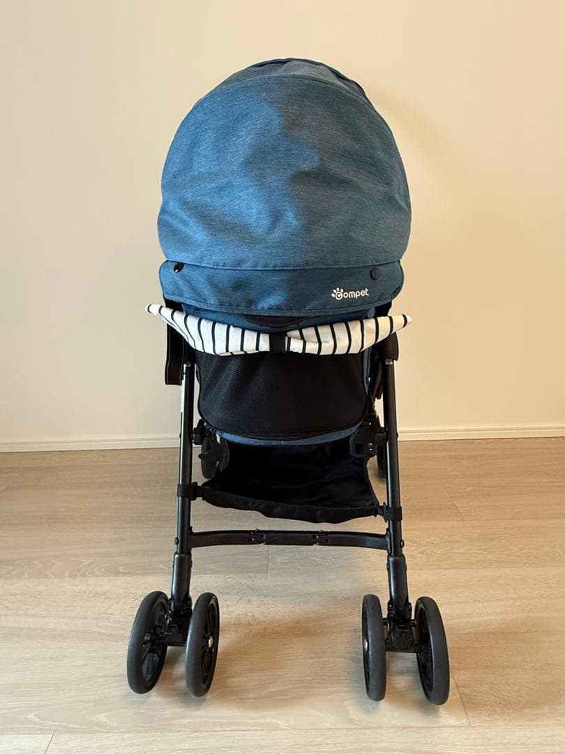 コムペット ペットカート ミリミリEGロング　デニムブルー