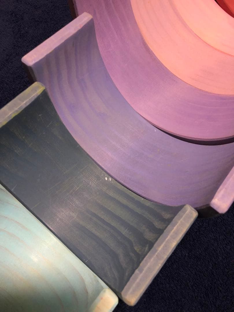 アーチレインボー パステル　半円盤セット