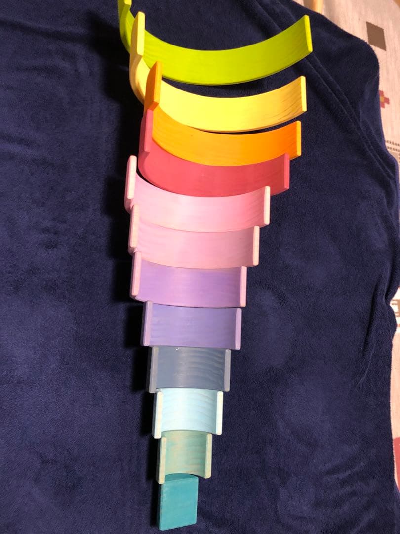 アーチレインボー パステル　半円盤セット