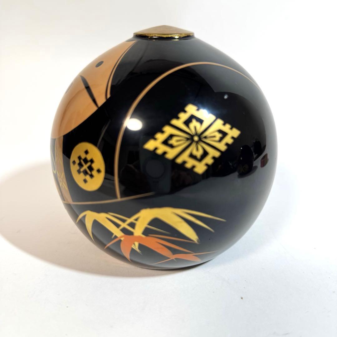 大内人形5点&紀州雛1点 木製漆塗り台付