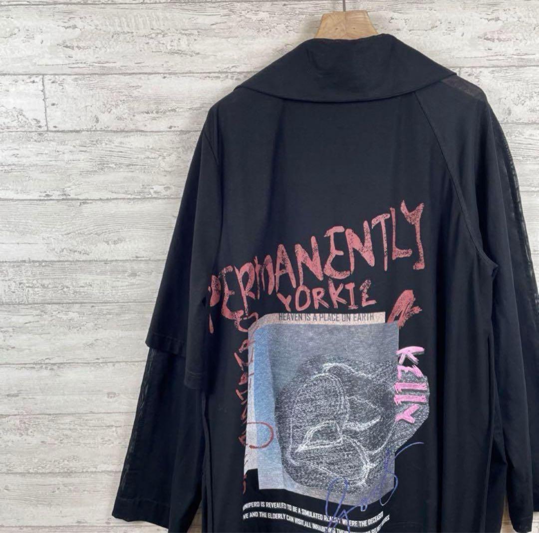 8ON8 SULLEN TOKYO シアーデザインコート 薄手　サレン