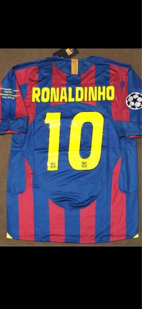 CL決勝 バルセロナ ロナウジーニョ