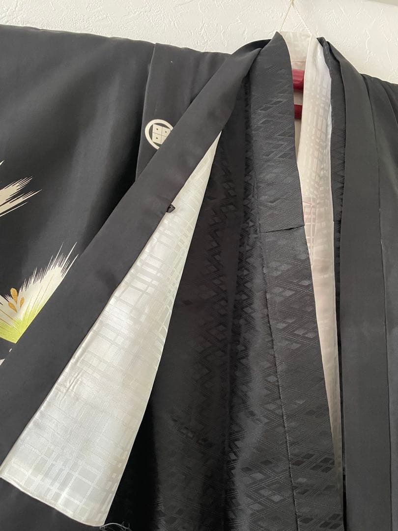 七五三　5歳　男の子　袴セット　お着物　羽織、長襦袢　袴セット　雪駄