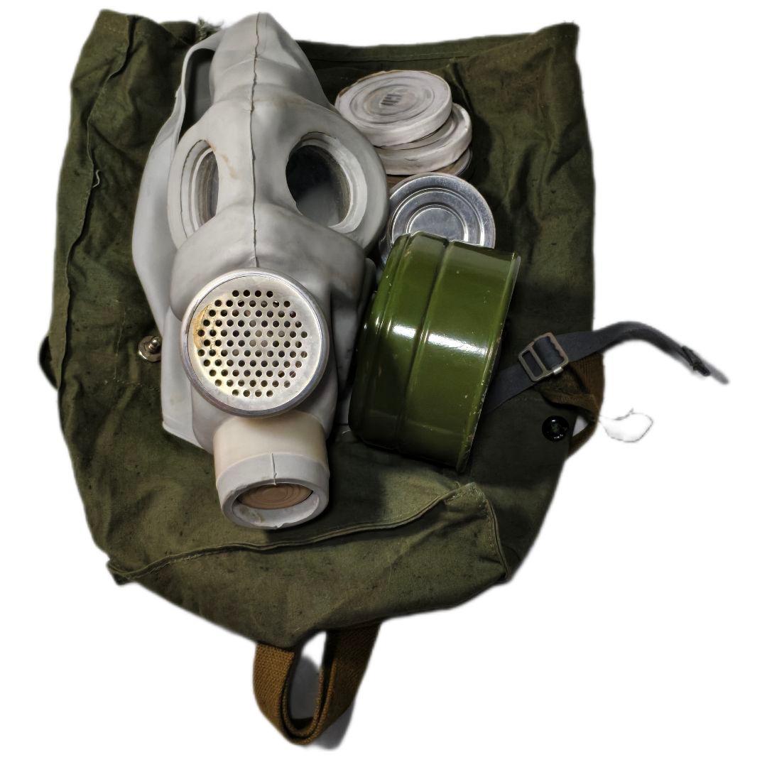 ロシア軍 ソ連 実物 空挺軍 海軍歩兵 PMG ガスマスク サイズ3