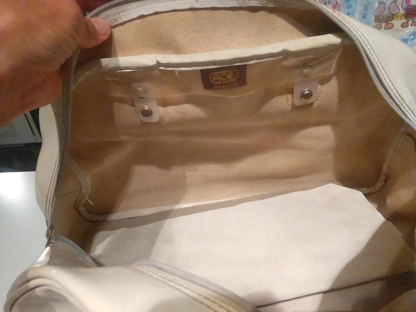 昭和レトロ★日本製★ACE製★1979年 おはよう!スパンク ボストンバッグ