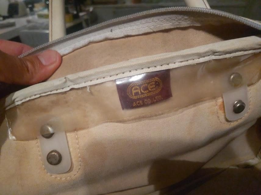 昭和レトロ★日本製★ACE製★1979年 おはよう!スパンク ボストンバッグ