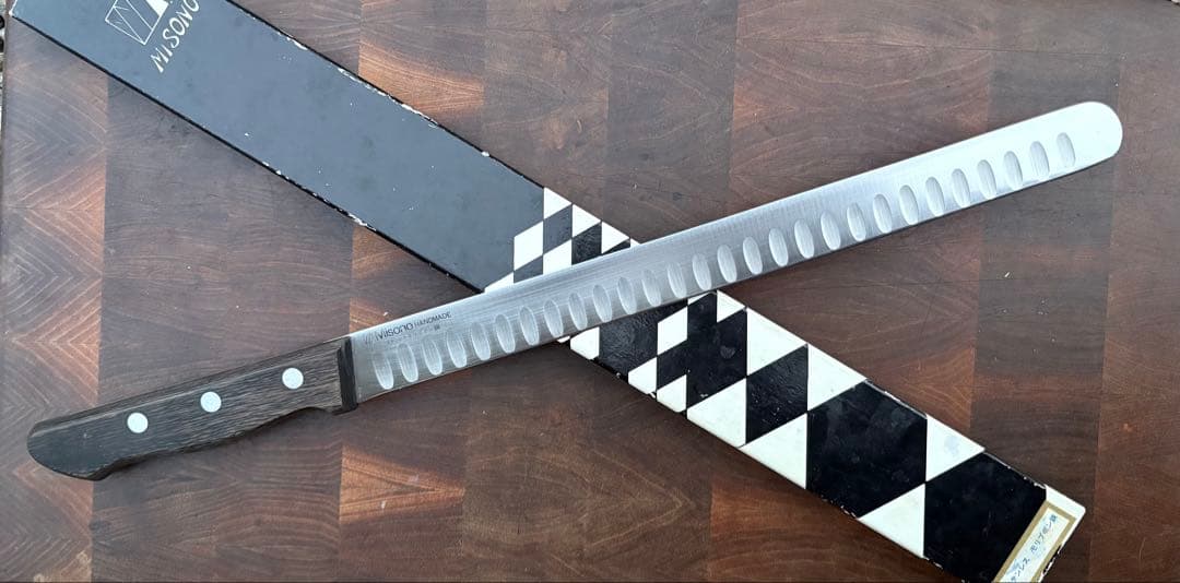 Misono ミソノ　モリブデン鋼 サーモンナイフ 30cm 包丁　スライサー