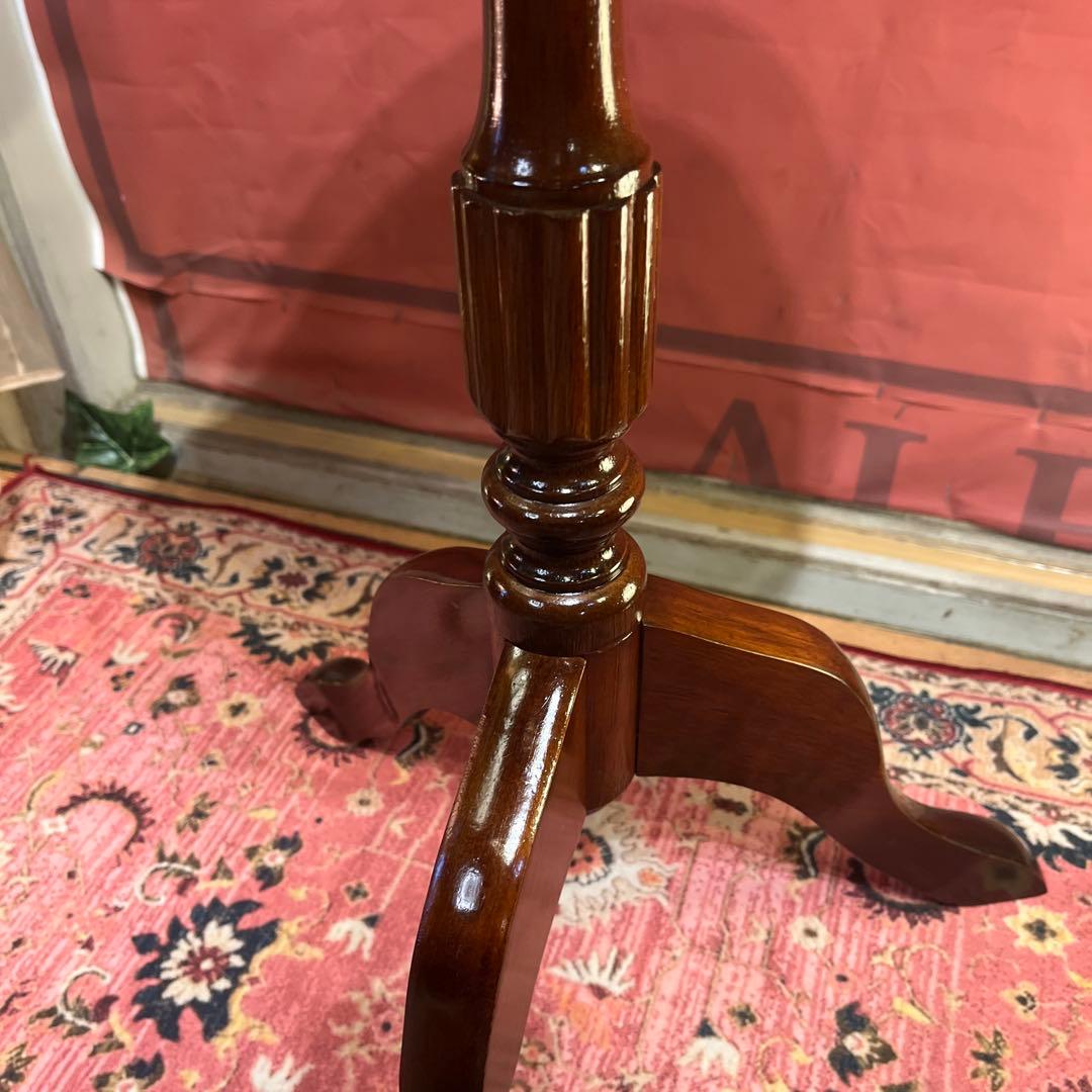 Sale アンティーク　大理石トップ　アクセントスタンド　サイドテーブル　花台