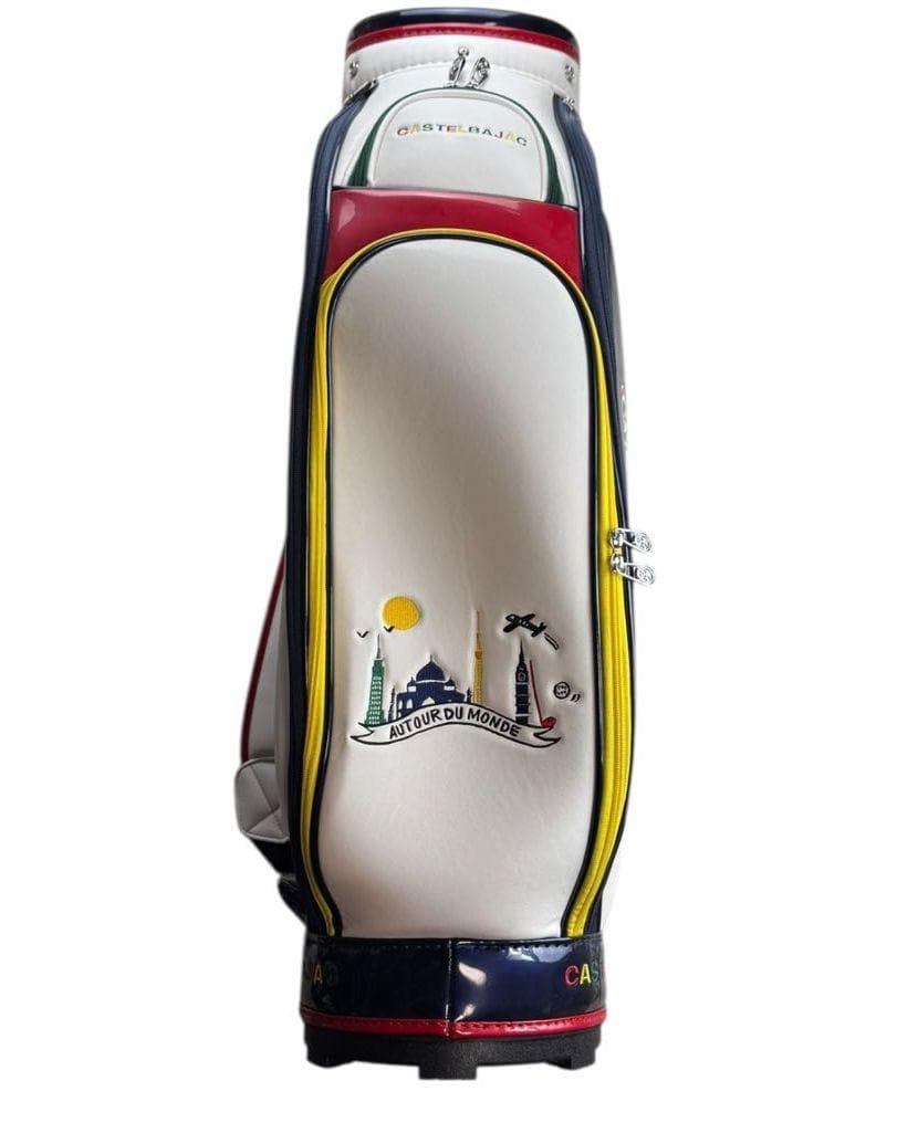 新品 カステルバジャック ゴルフ キャディバッグ 9.0型 ホワイト