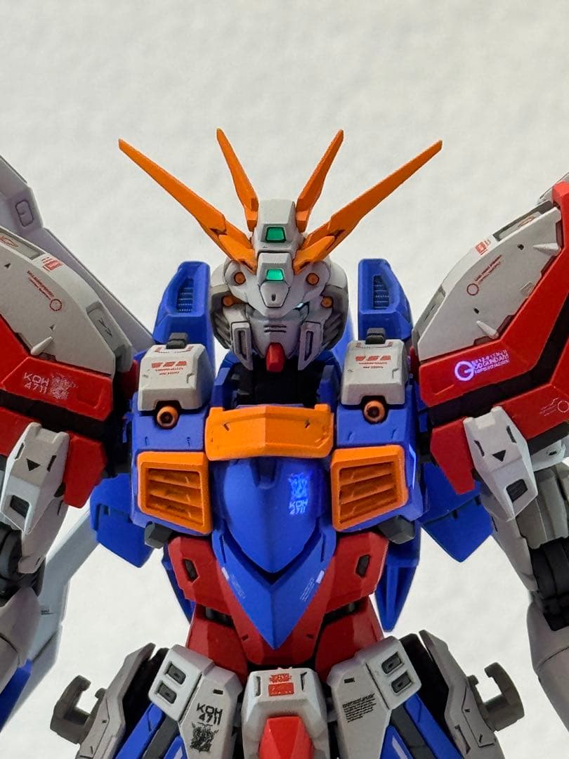 ガンプラ完成品　RGゴッドガンダム全塗装完成品