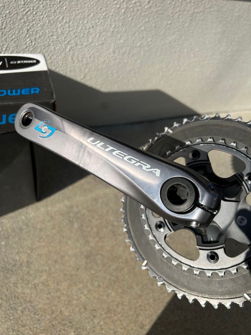 クランク型パワーメーター・Stagespower/6800アルテクランクセット