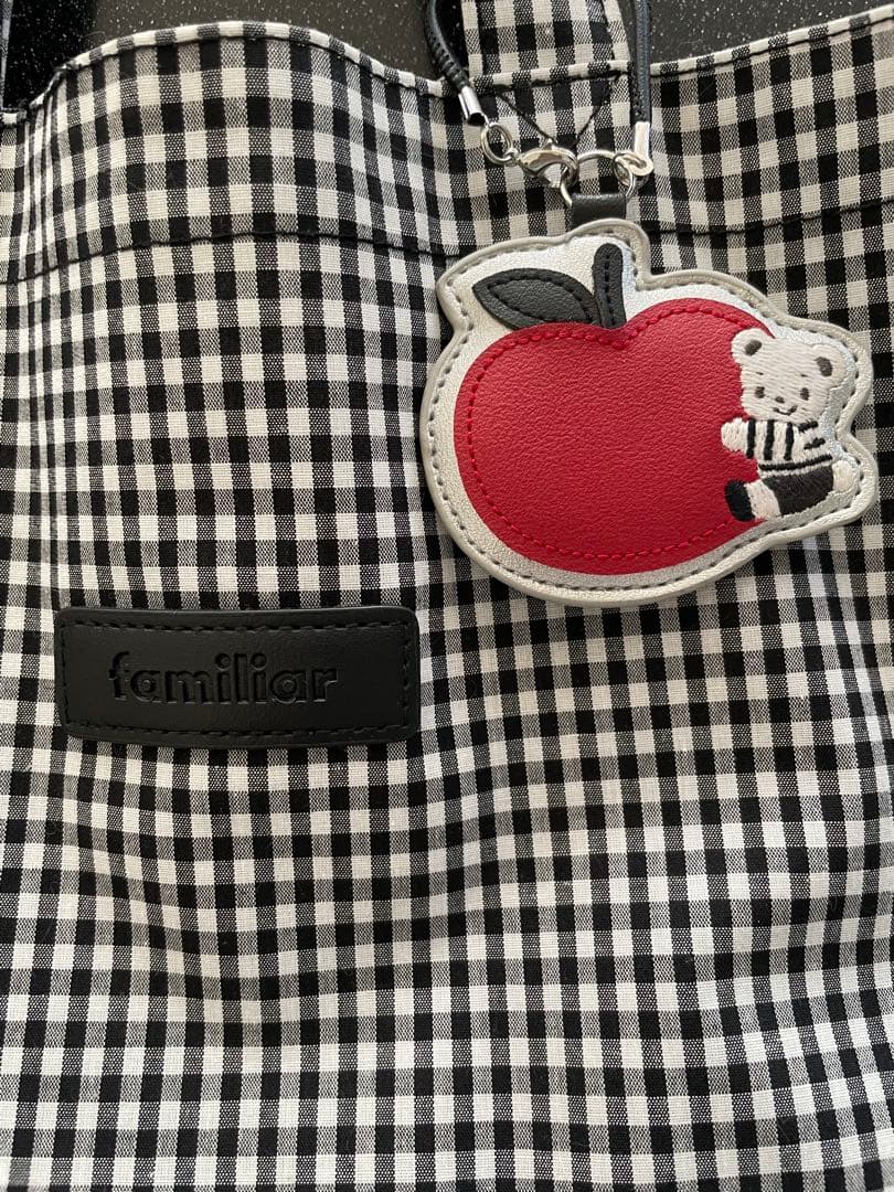 ゆ*り様 familiar ギンガムチェック トートバッグ