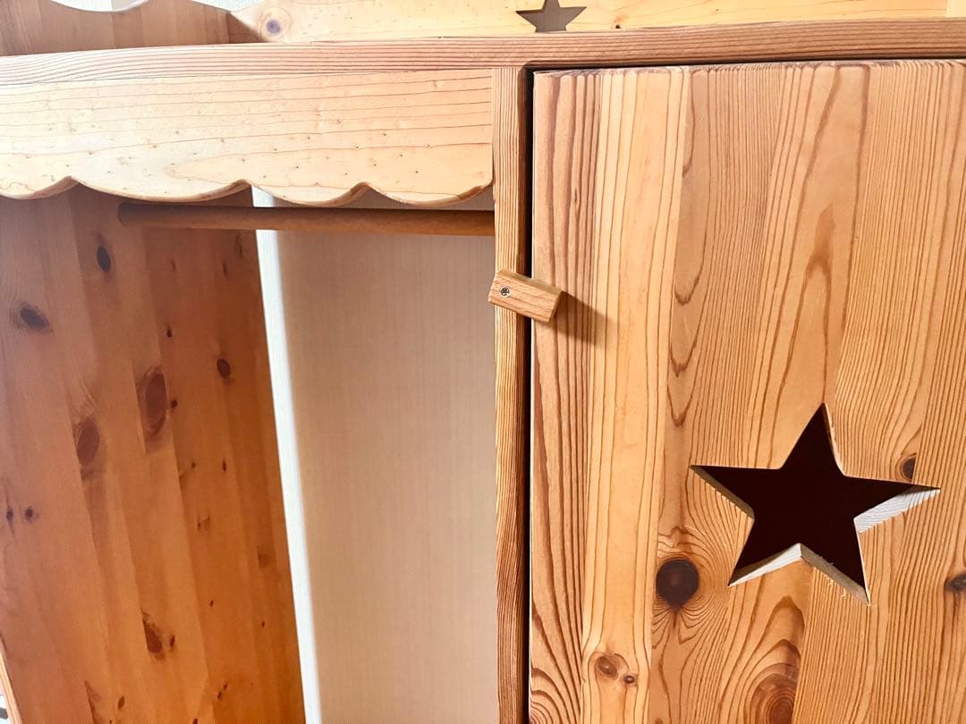 ⭐︎値下げしました⭐︎カントリー家具　木製ハンガーラック