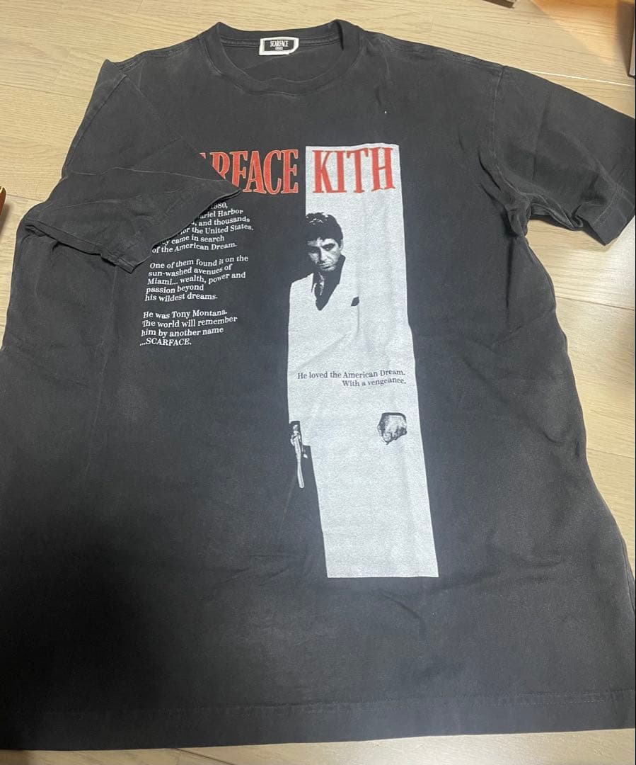 SCARFACE KITH Tシャツ S ブラック