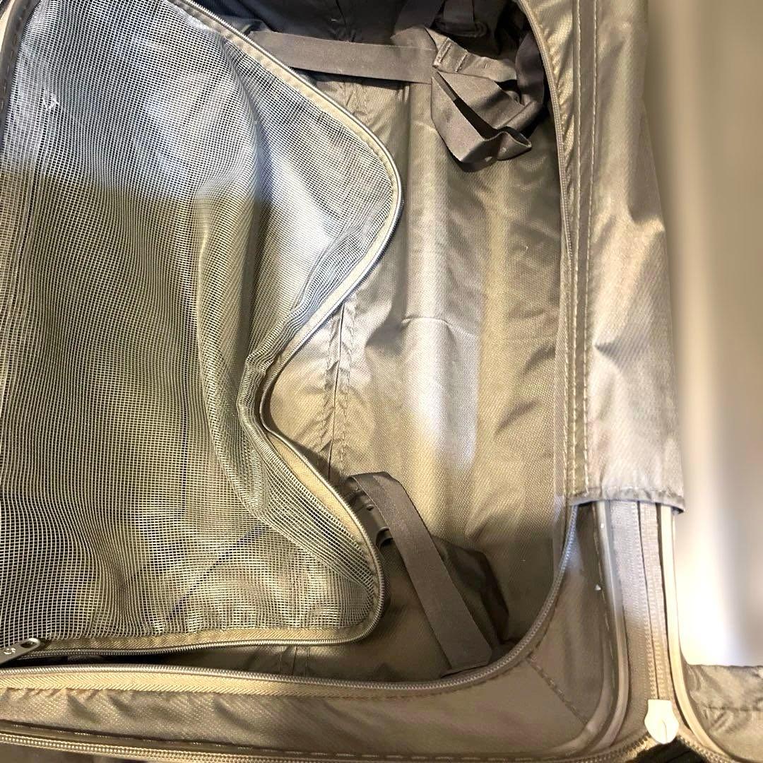 Samsonite グレー キャリーカート TSAロック付き