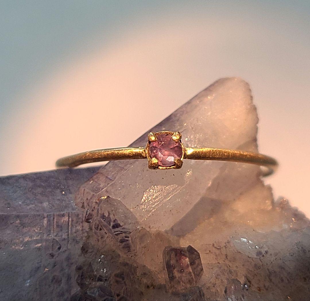 まる美しきブルーシラー!!★ブラジル産アレキサンドライト★リングオーダー