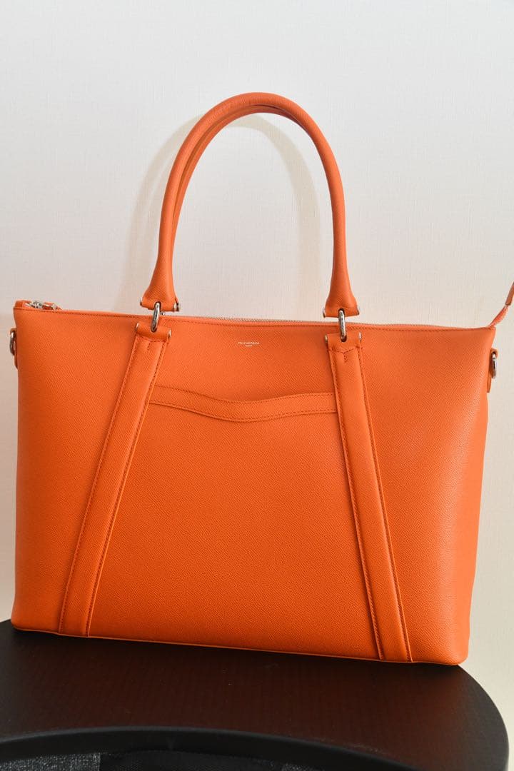 カズ0802　ペッレモルビダ deck-9シリーズ トートバッグ オレンジ