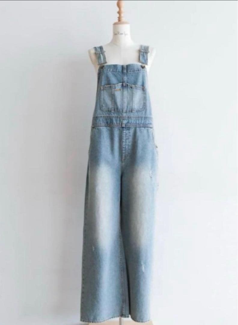 searoomlynn デニム オーバーオールMサイズ（タグ付き）