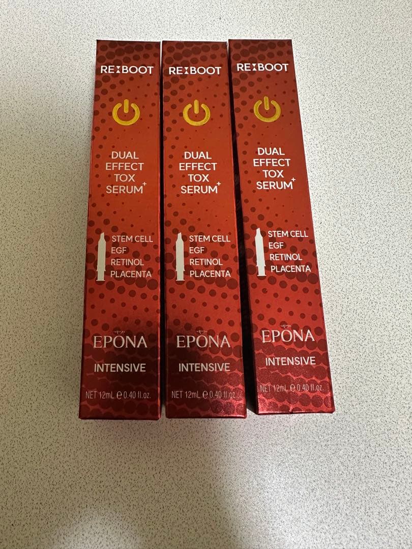 エポナ　RE:BOOT DUAL EFFECT TOX SERUM 3本セット
