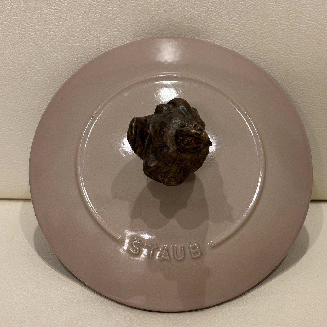 ストウブ　リネン　ココットデゴハン　M/チキンノブ　Sur La Table限定