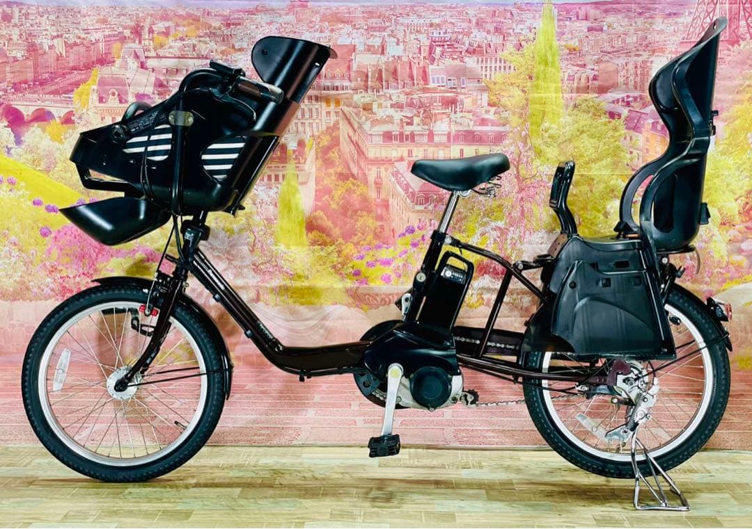 K2640 電動自転車パナソニック ギュット 子供乗せ 20インチ 送料無料