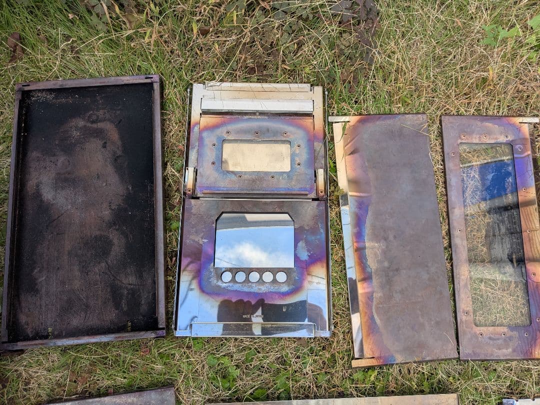 りかん　　笑’s　焚き火の箱　G-neo　別売り煙突、バッファ付き