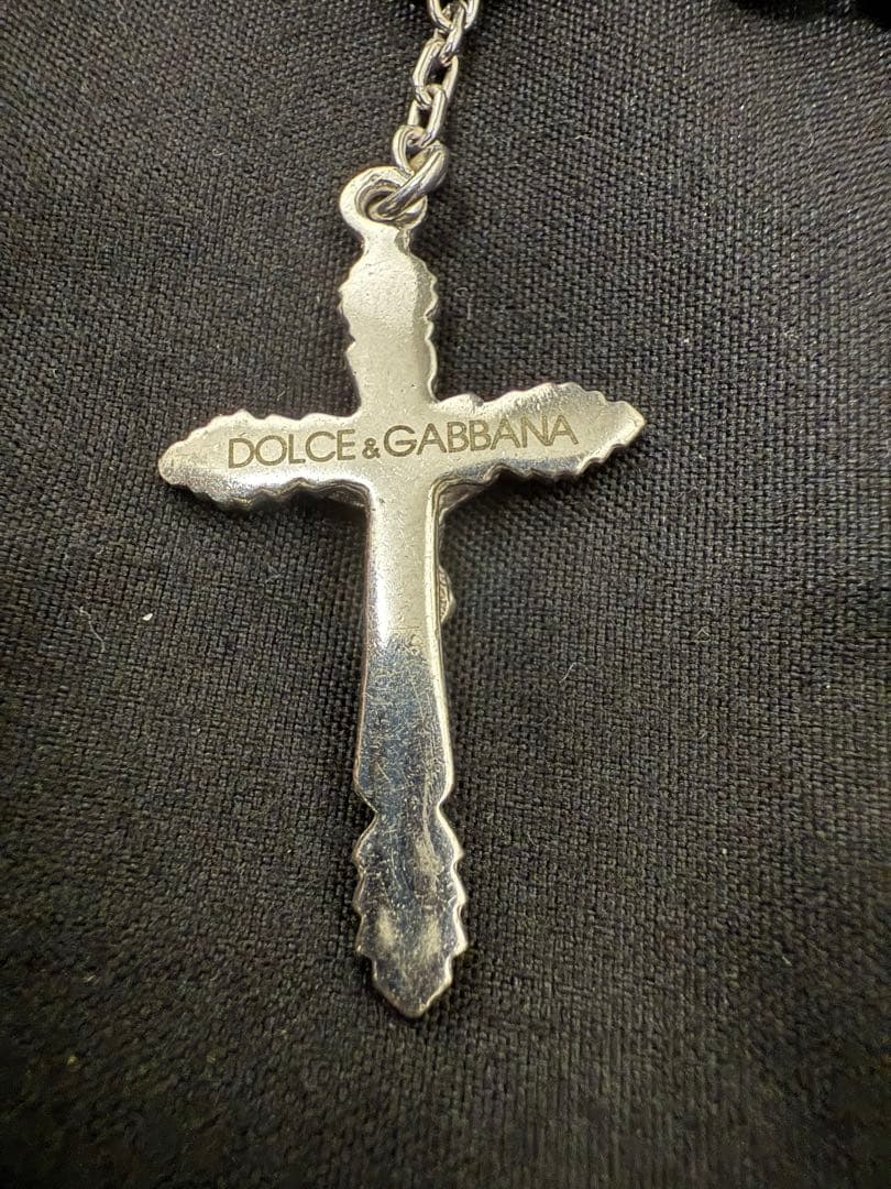DOLCE &GABBANAドルチェ&ガッパーナ ネックレス　ロザリオ　十字架