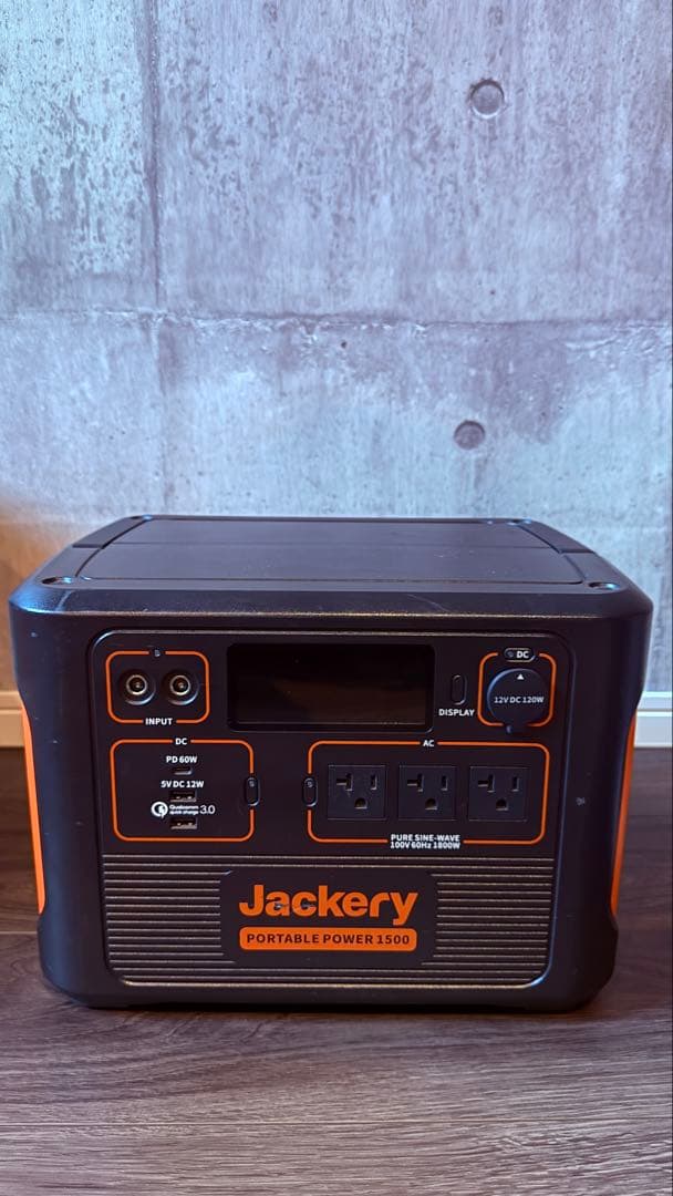 ジャックリー　1500w ポータブル電源