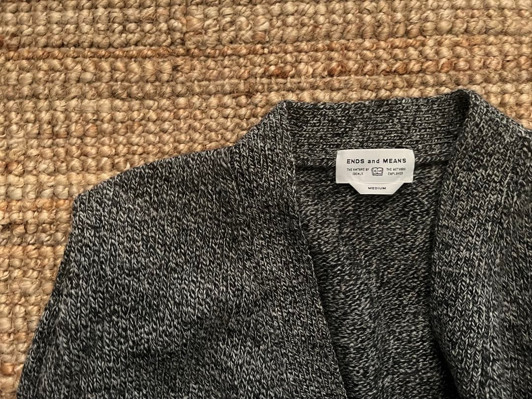 koki　ENDS and MEANS Grandpa Cardigan