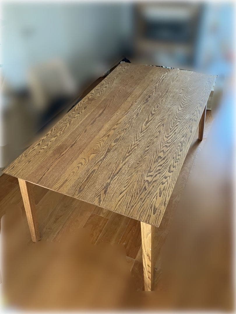 KEYUKAオーク材　ダイニングテーブル