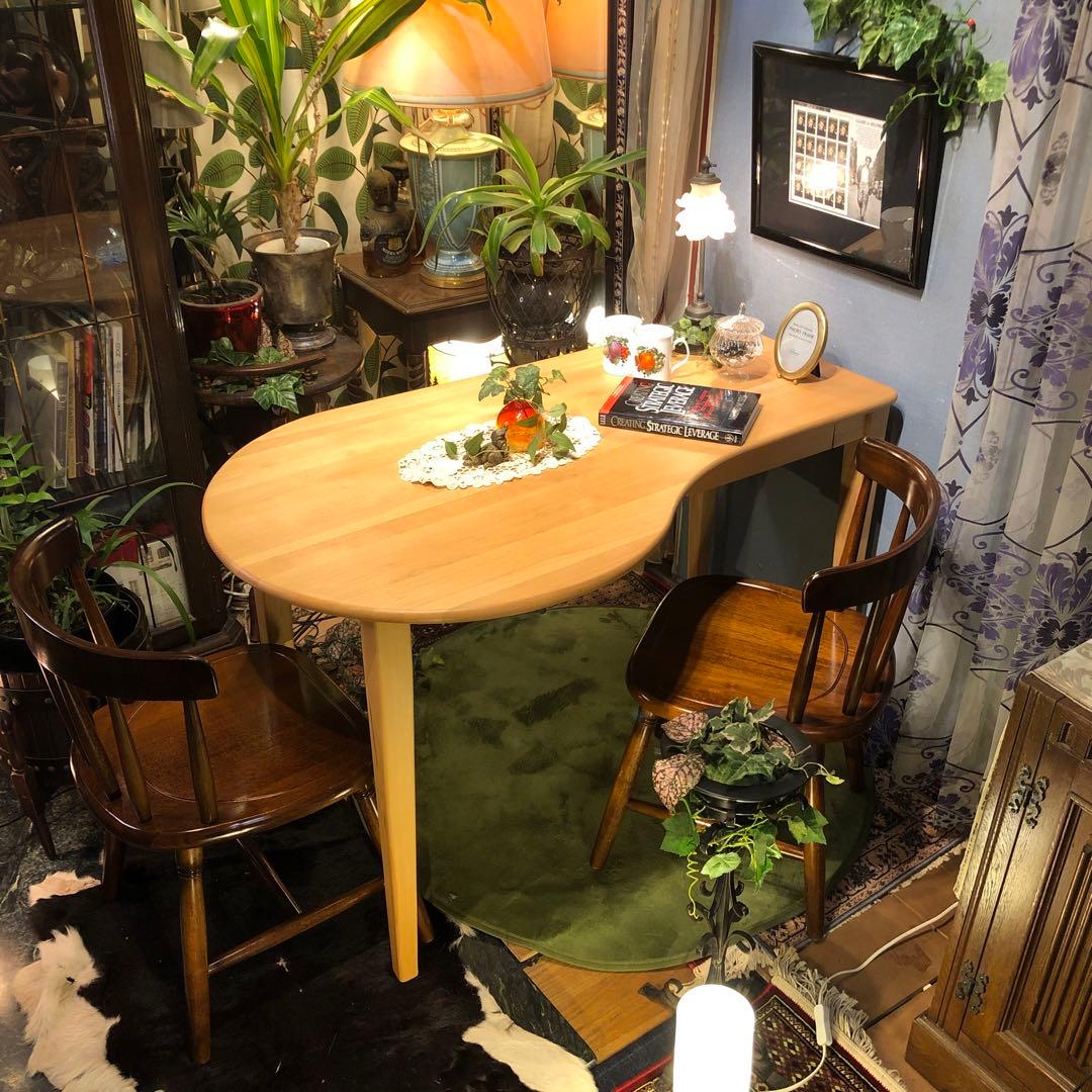 toromichan　オイルフィニッシュ　ダイニングでもデスクでもテーブル