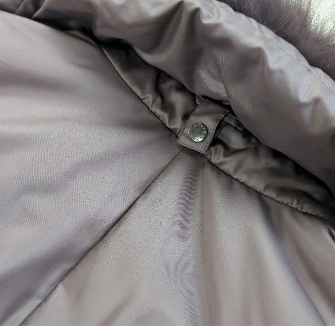 PRIMATIVO グレー ロングダウンジャケット