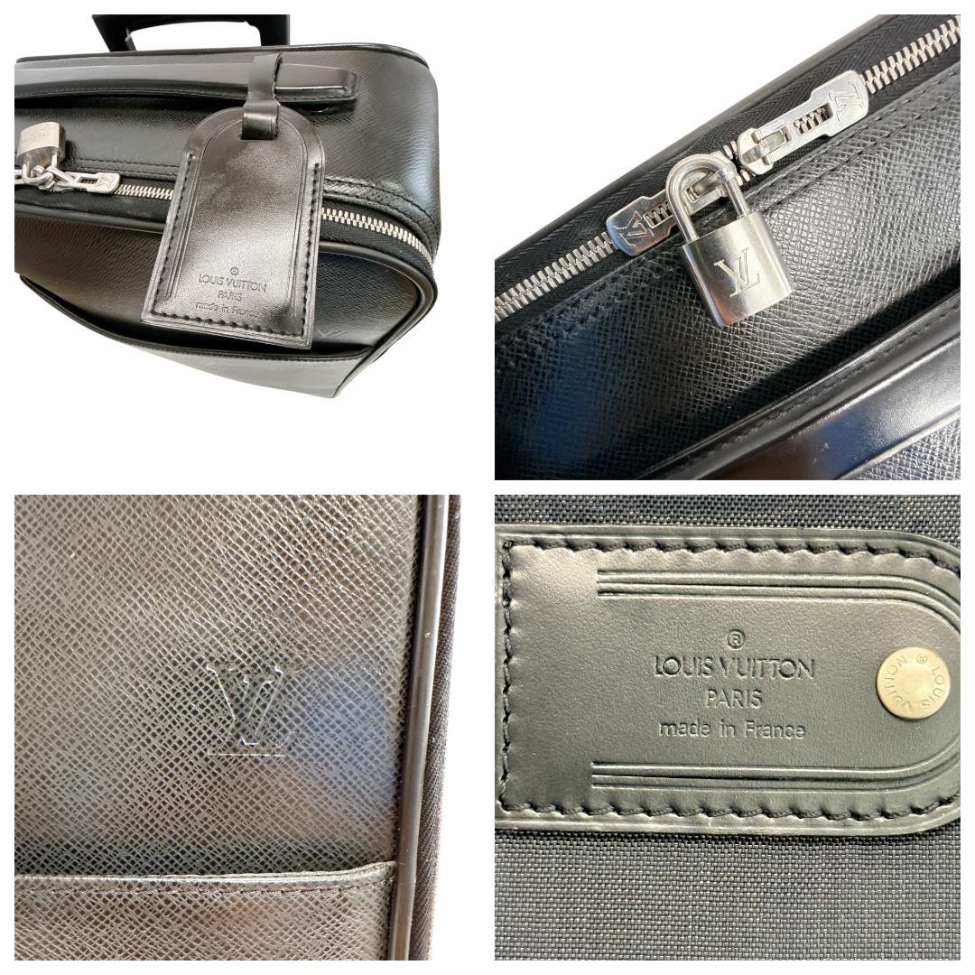 美品　ルイヴィトン ペガス 45 タイガ M23314 キャリーケース 2輪 黒