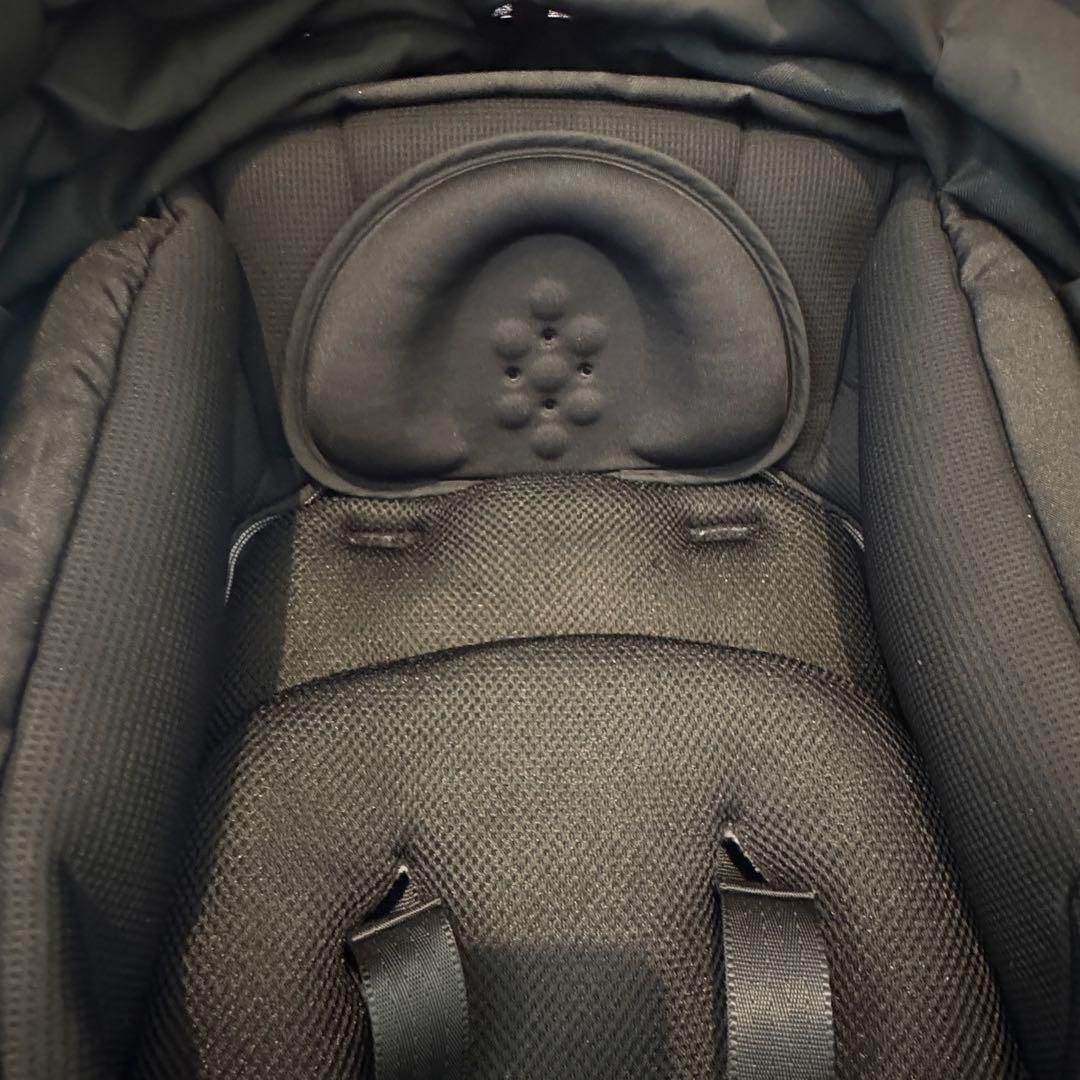 美品 ピジョン ランフィ リノン8 ブラック ベビーカー　シロさん専用