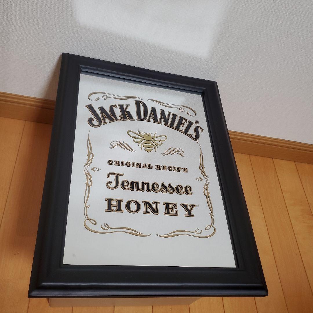 Jack Daniel's Tennessee Honey 壁掛けパブミラー