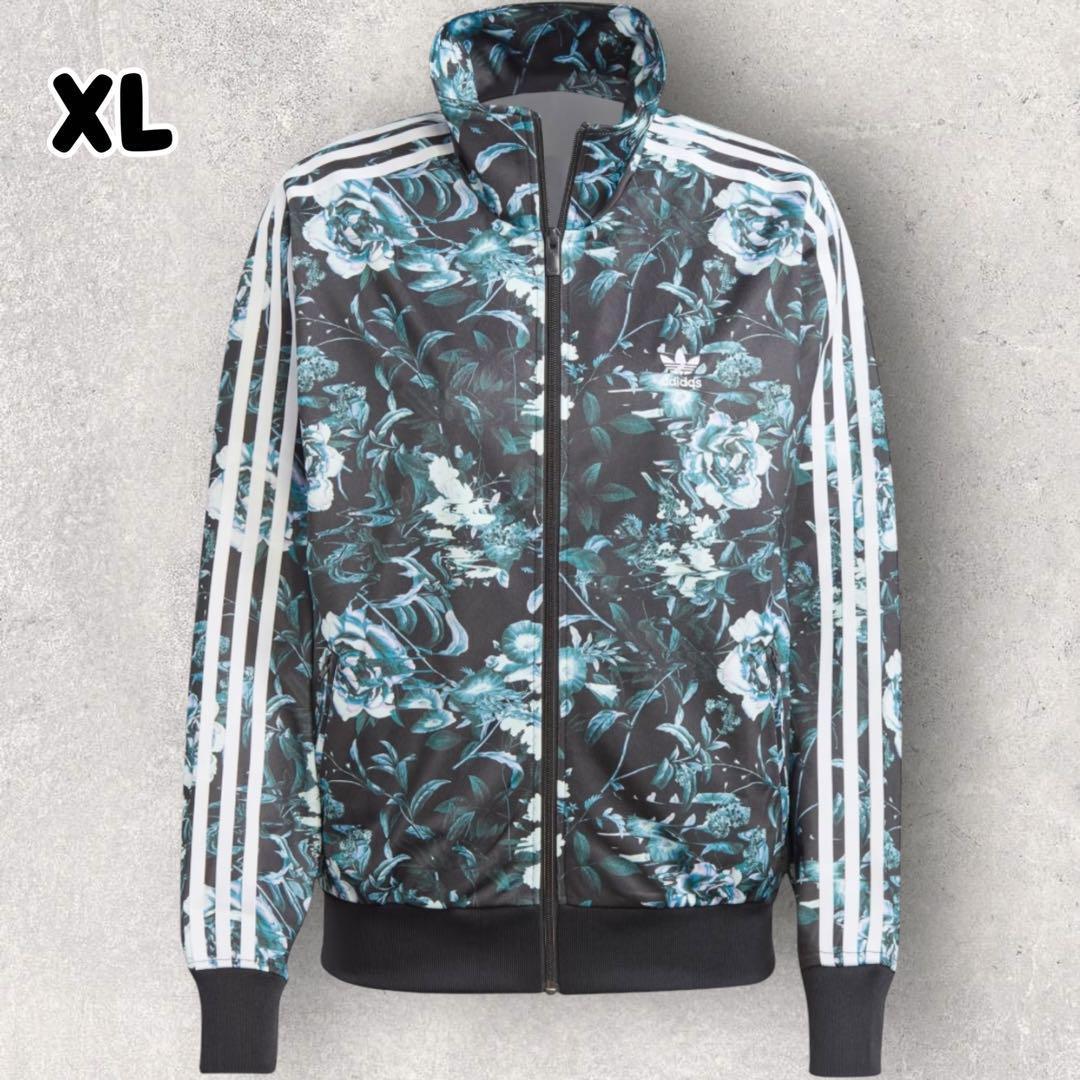 新品未使用 adidas フラワーファイヤーバード トラックジャケット XL