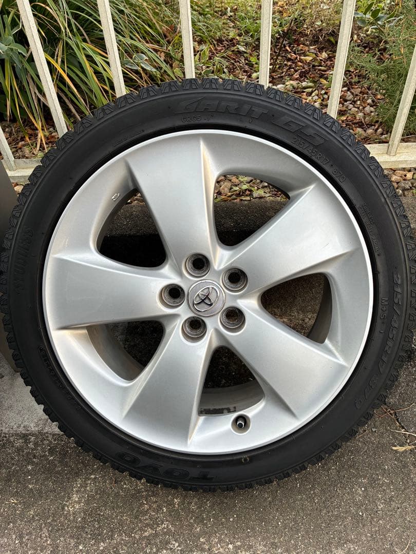 トヨタ 17インチ スタッドレスタイヤ付きホイール