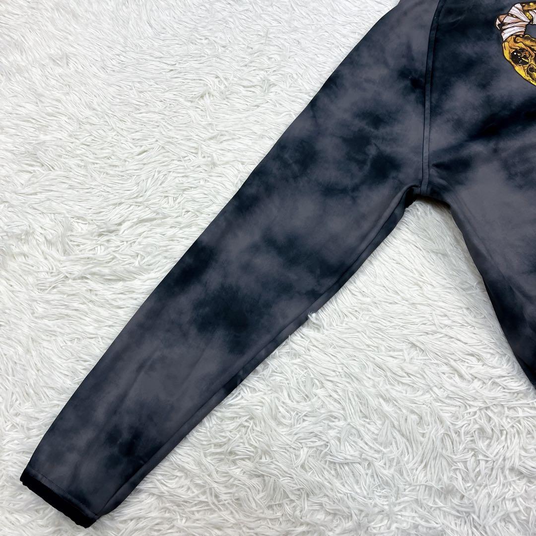 売約済 極美品 バートン メタリカ コラボ タイダイ柄 撥水パーカー L相当