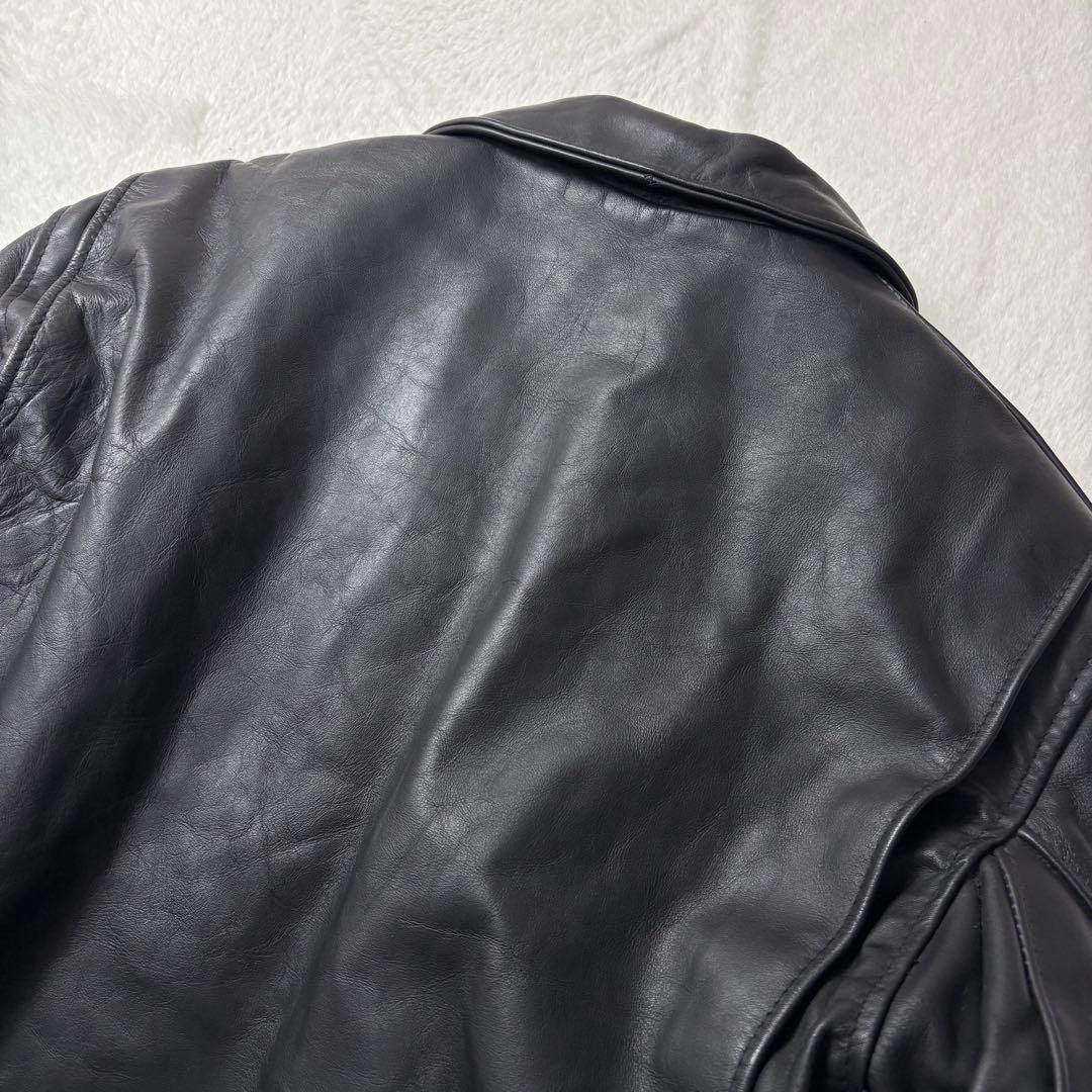 美品 SIZE40 SCHOTT 643E ライダースジャケット USA製