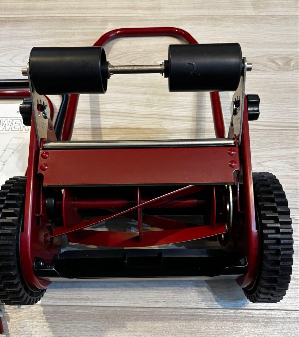 キンボシ 手動式 芝刈機 ハッピーバーディーモアー GSB-2000H 美品✨