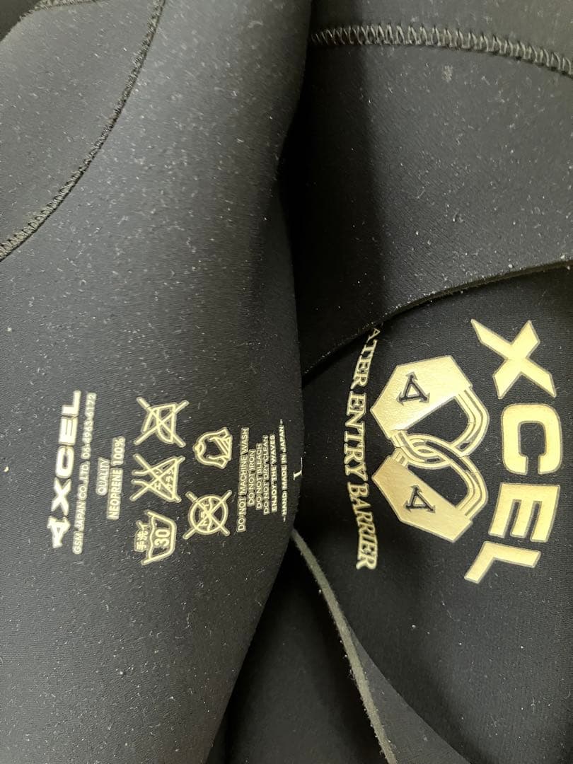 XCEL フルスーツ　5×3㎜　171㎝　65kg前後