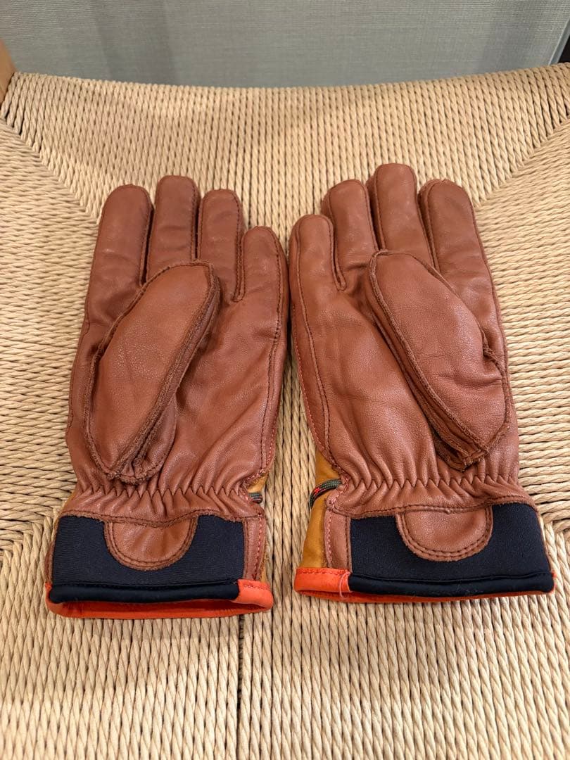 Hestra レザーグローブ Wakayama ブラウン サイズ8